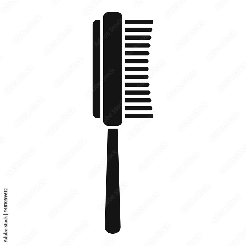 Foot bath brush icon simple vector. Spa water Foot bath brush icon simple vector. Spa water