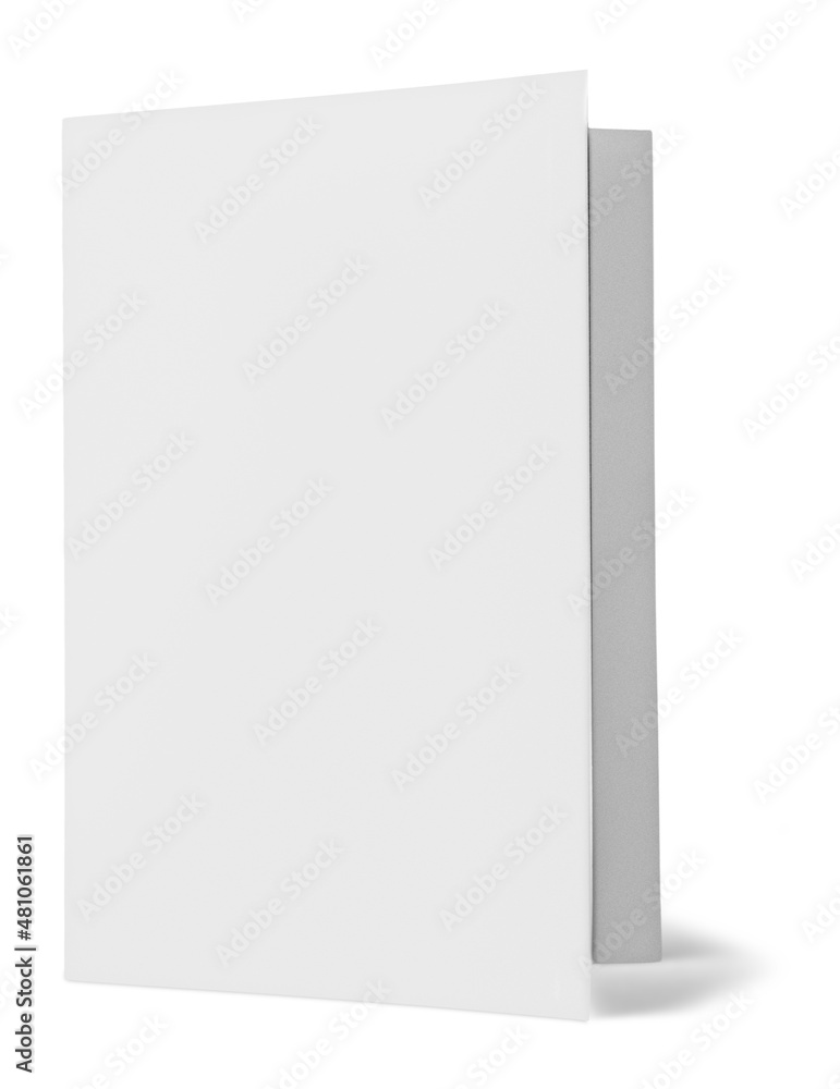A classic of white blank paper card