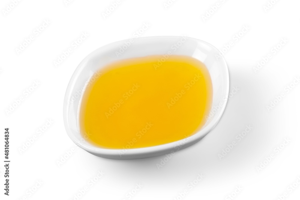 Fresh cream and sauce in bowl Fresh cream and sauce in bowl