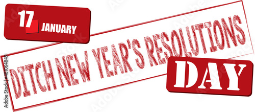Renunciation of promises New Year
