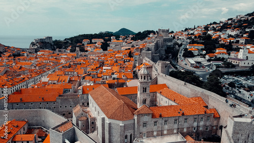 Croatia, Dubrovnik Drone Vew 2