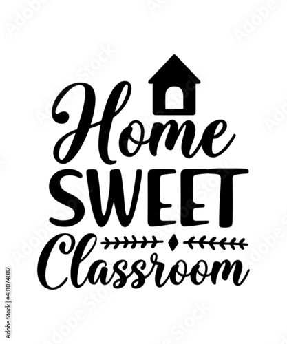 Homeschool SVG Bundle, Back to School Cut File, Kids' Home School Saying, Mom Design, Funny Kid's Quote, dxf eps png, Silhouette or Cricut,Home school 