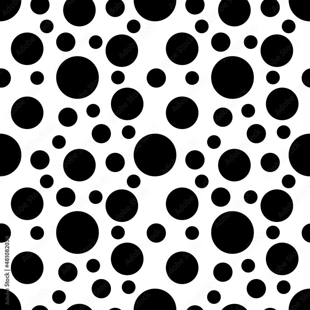 abstract black circle seamless pattern on white background for graphic design decoration abstract black circle seamless pattern on white background for graphic design decoration