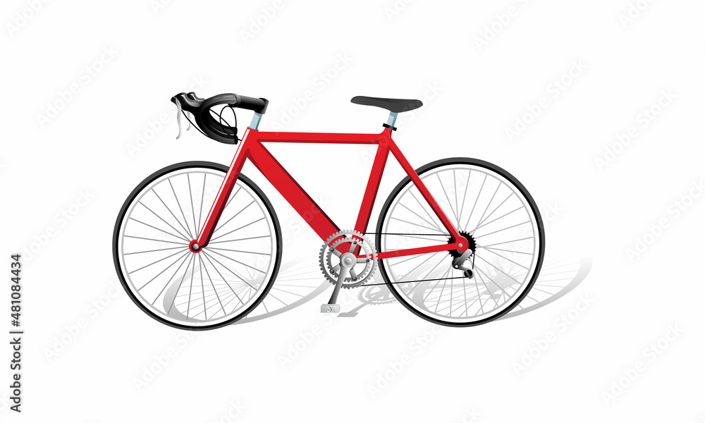 Fototapeta premium Vector Bicycle