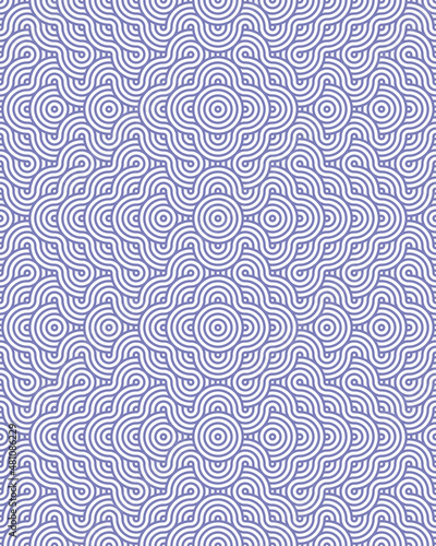Canvas Print Circular vector patterns illustration