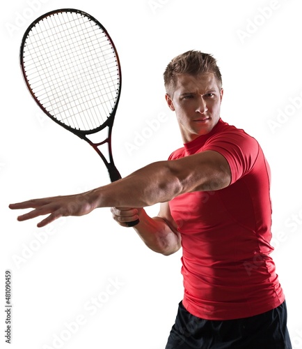 Young caucasian man tennis player © BillionPhotos.com