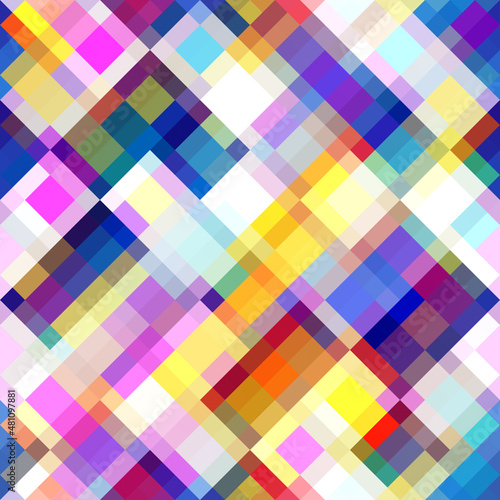 Geometric abstract pattern moire overlay style. Abstract square texture
