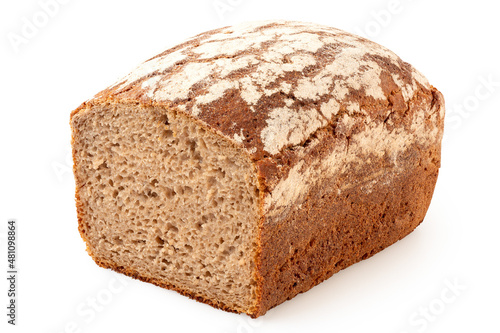 Loaf of rye bread.