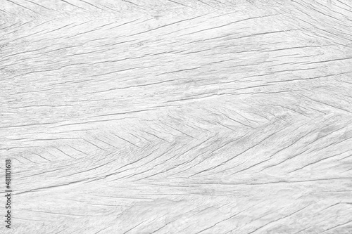 White grey wood skin with old patterns on wall background