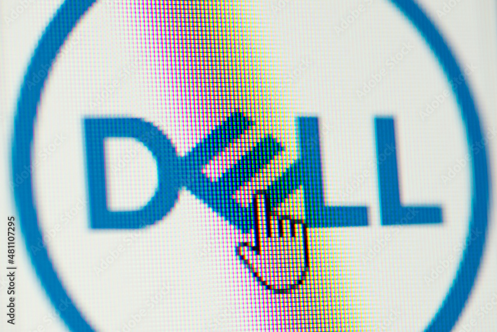 mouse-cursor-on-dell-logo-chernihiv-ukraine-january-15-2022-stock