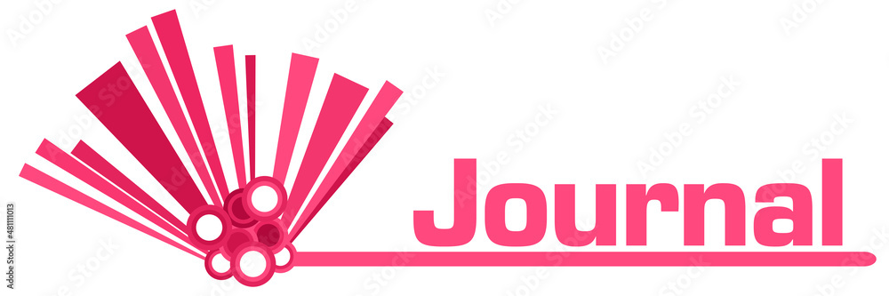 Journal Pink Graphical Bar 