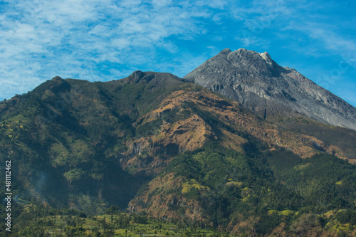 Merapi and Merbabu mountains