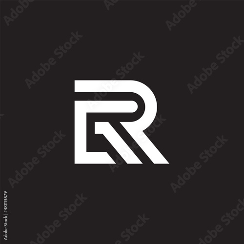 RCG INITIAL LOGO DESIGN VECTOR