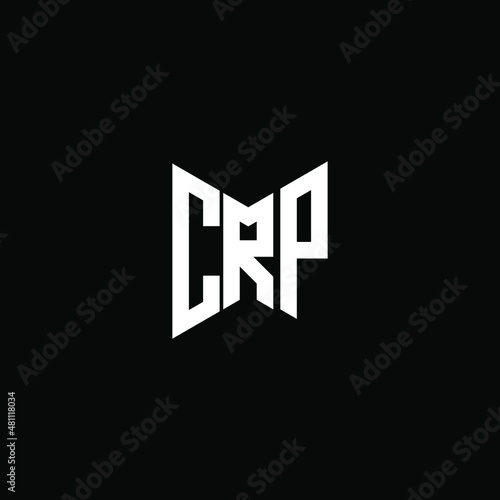 CRP letter logo creative design. CRP unique design