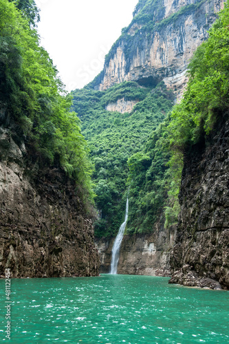Landscape of the Three Gorges of the Yangtze River in China