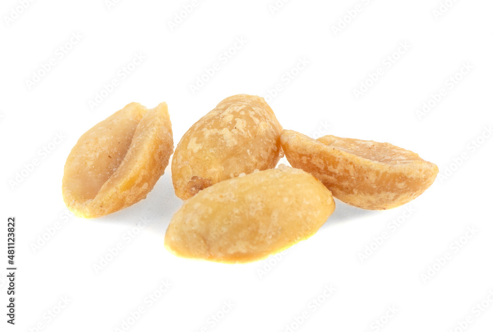 peanut isolated on white background peanut isolated on white background