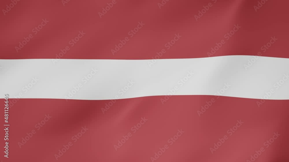 Bandera animada, Letonia. 4K Bandera animada, Letonia. 4K