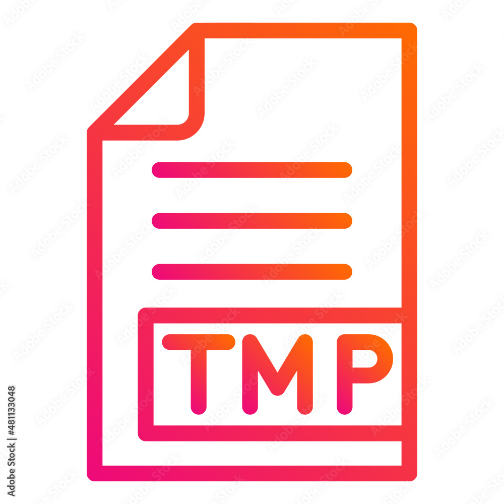 TMP Vector Icon Design Illustration TMP Vector Icon Design Illustration