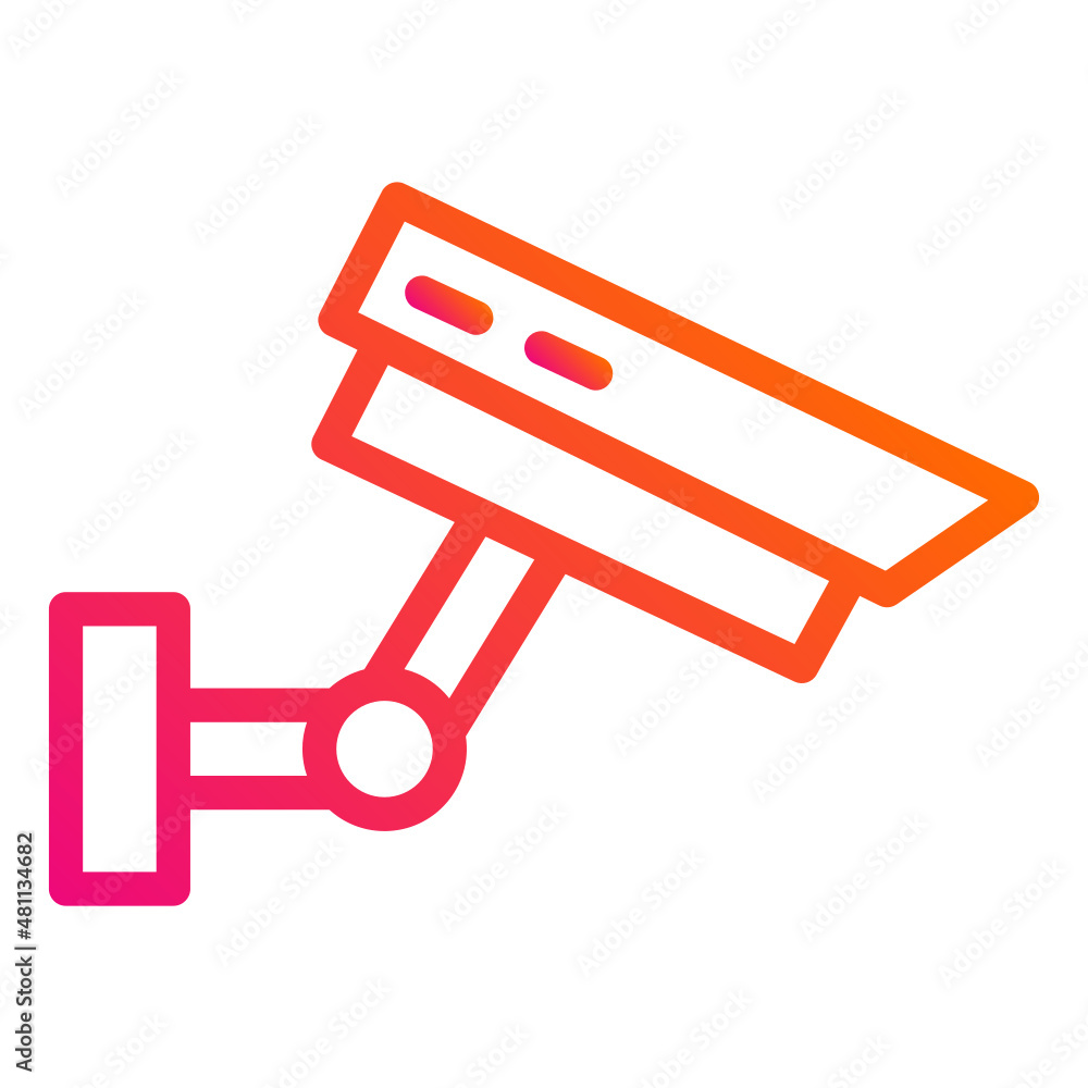Cctv Vector Icon Design Illustration Cctv Vector Icon Design Illustration