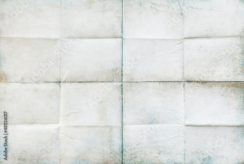 Old gray paper crumpled, texture background