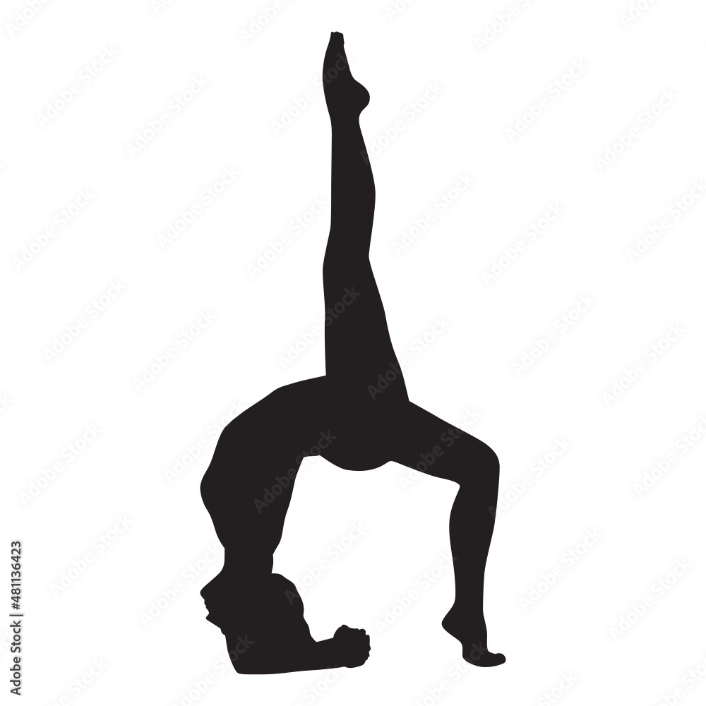 meditative young woman in yoga position meditative young woman in yoga position