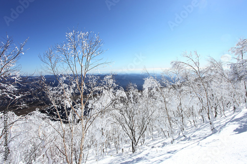 冬の赤城山
