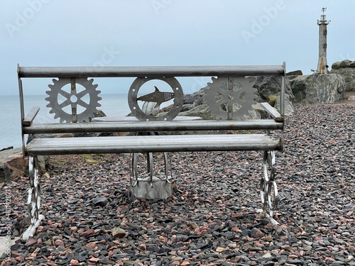 Bench at Stonehave, Aberdeenshire