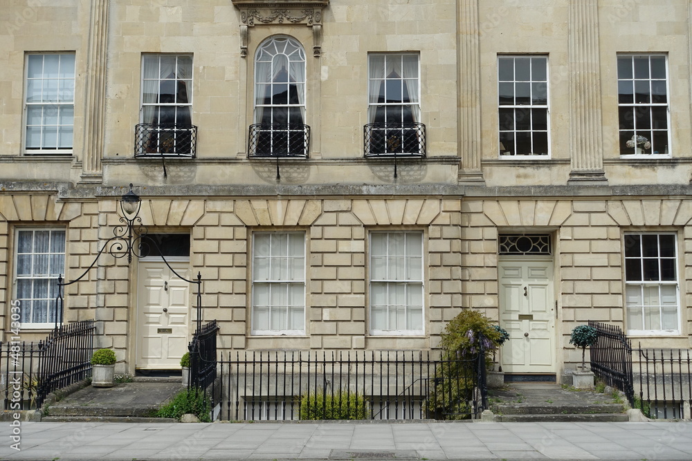 Exterior of Two Beautiful Old Town Houses