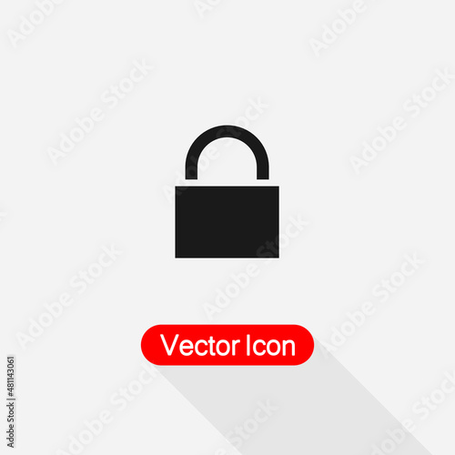 Lock Icon Vector illustration Eps10