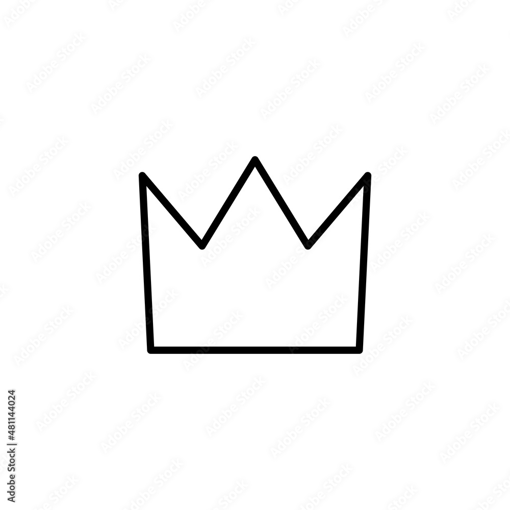 Crown icon. crown sign and symbol Crown icon. crown sign and symbol