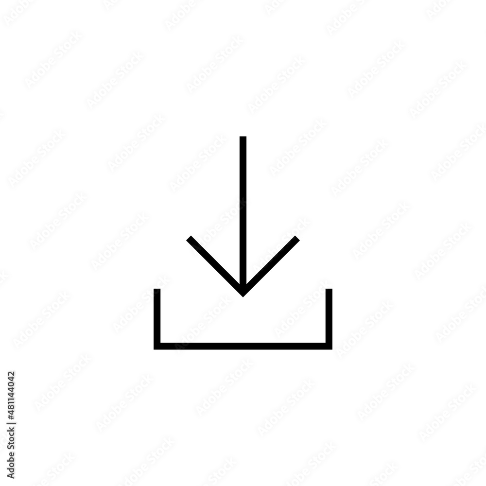 Download icon. Download sign and symbol Download icon. Download sign and symbol