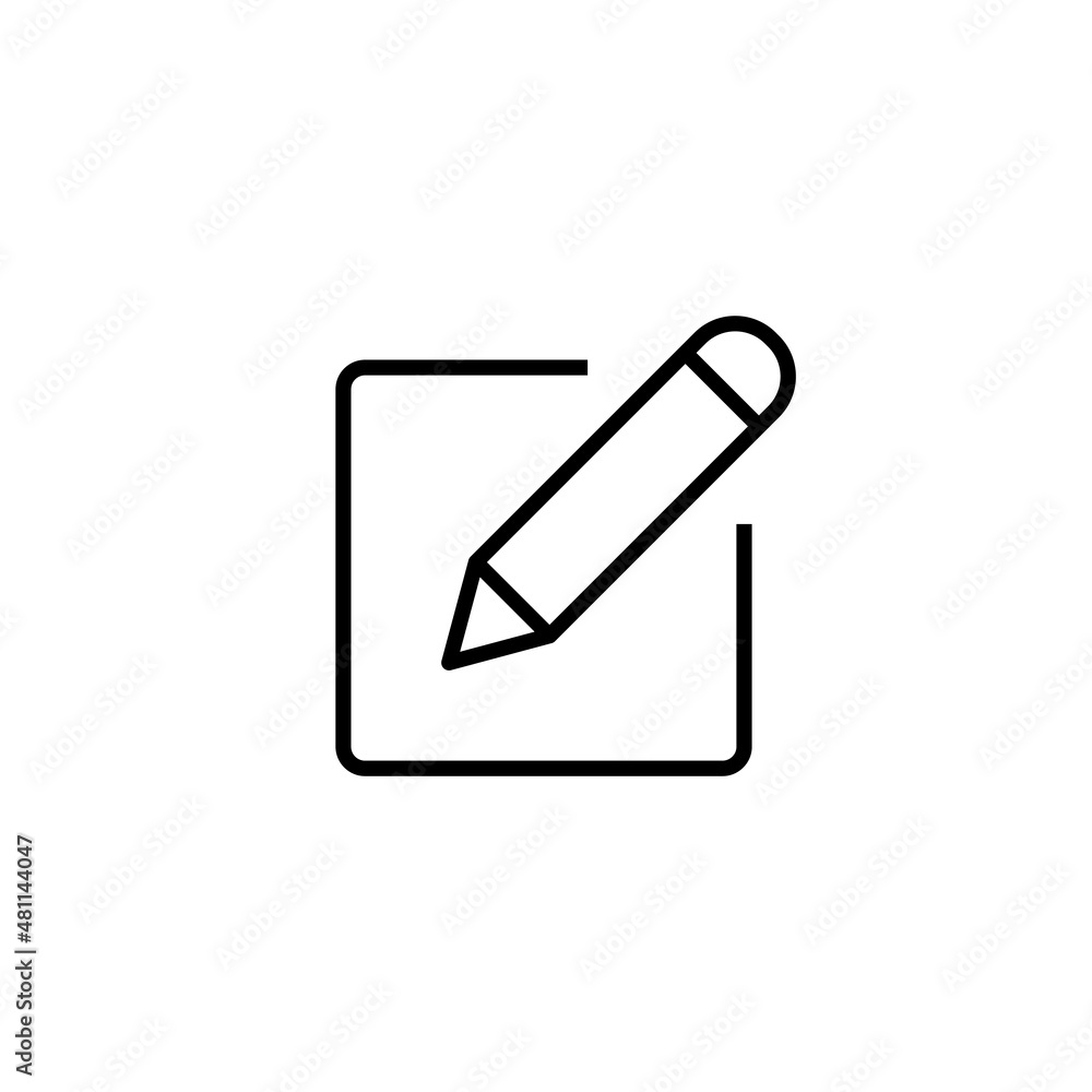 Edit icon. edit document sign and symbol. edit text icon. pencil. sign up Edit icon. edit document sign and symbol. edit text icon. pencil. sign up