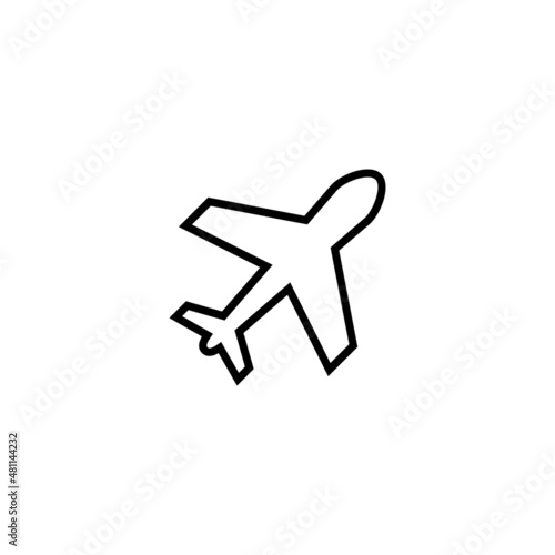 Plane icon. Airplane sign and symbol. Flight transport symbol. Travel sign. aeroplane