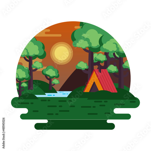 Forest Camping