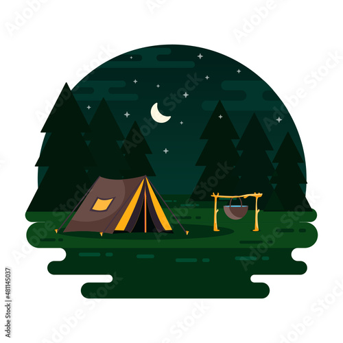 Camping Landscape 