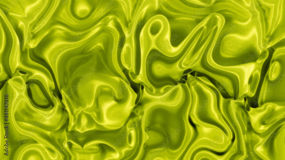 Fototapeta premium Abstract Colorful Liquid Waves Background. 