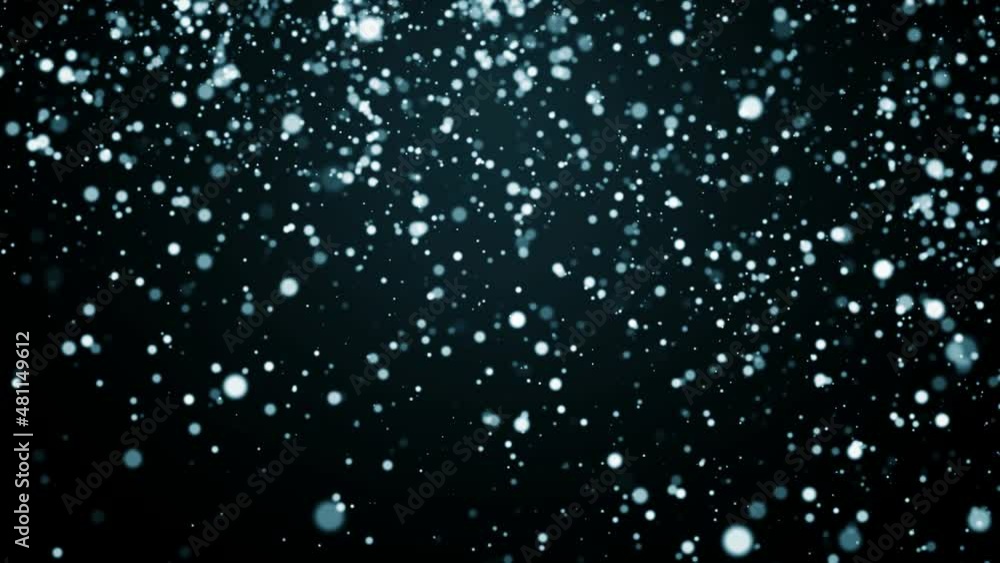 Abstract dark blue background with flying circles all over the screen, mockup Abstract dark blue background with flying circles all over the screen, mockup