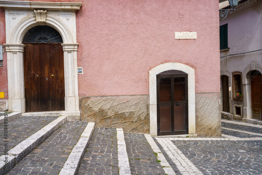 Macchiagodena, old village in the Isernia province, Molise