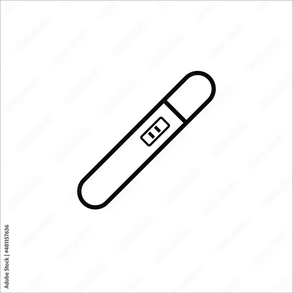 positive pregnancy test icon vector illustration, 10 eps positive pregnancy test icon vector illustration, 10 eps