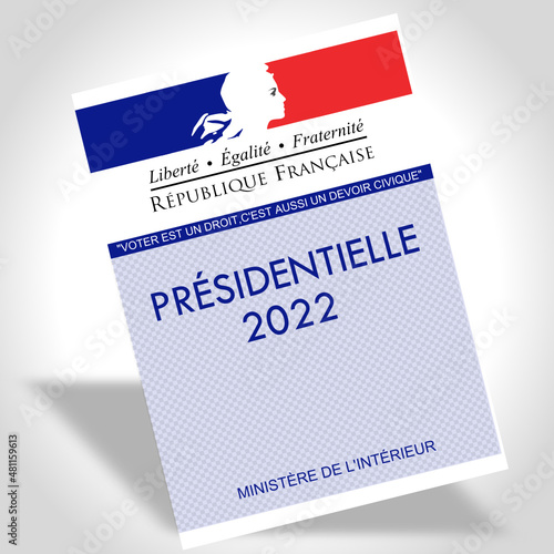 Carte Electeur présidentielles 2022