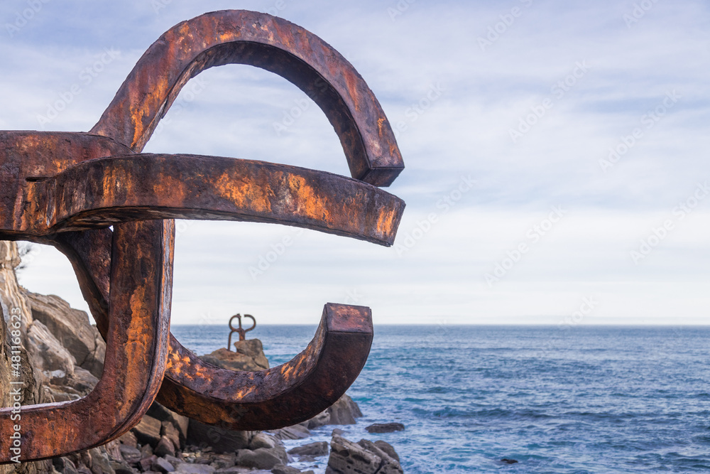 Fototapeta premium wind comb in San Sebastian - Donostia