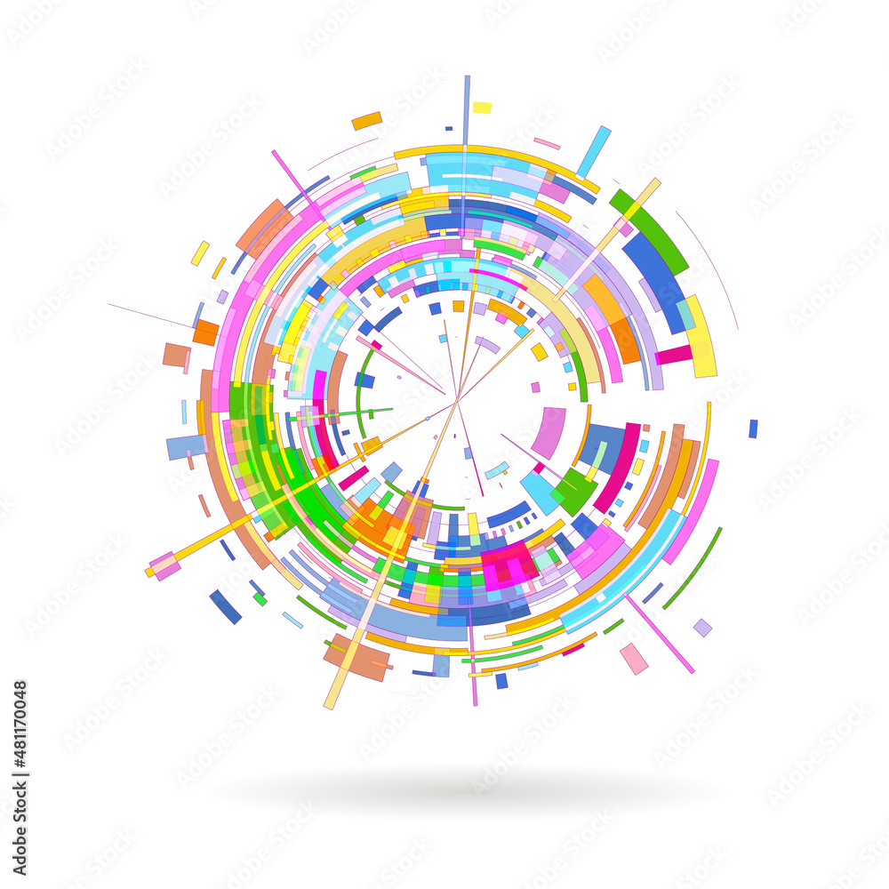 abstract background with circles abstract background with circles