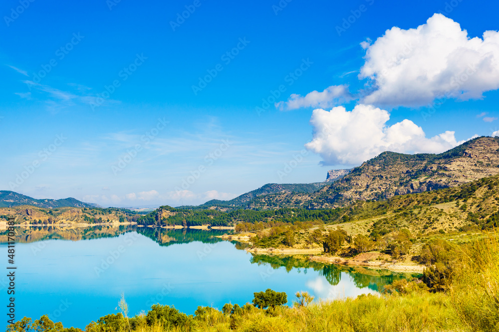 Obraz premium Spanish nature landscape in Andalucia.