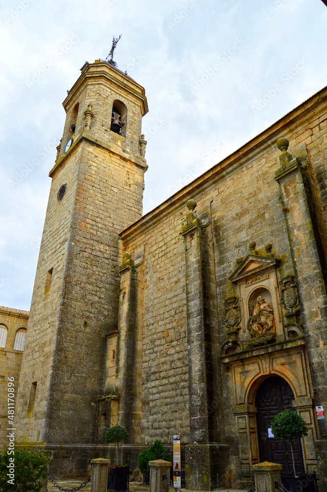 Iglesia de Santiago en Castellar, provincia de Jaén, Andalucía, España