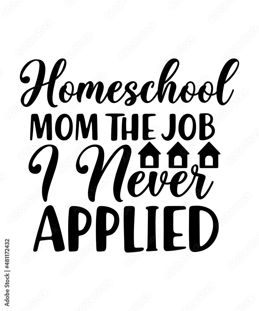 Homeschool SVG Bundle, Back to School Cut File, Kids' Home School Saying, Mom Design, Funny Kid's Quote, dxf eps png, Silhouette or Cricut,Home school Mama bundle svg, svg dxf eps png Files for Cuttin