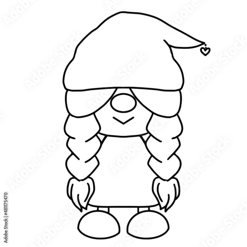 Cute female Gnome, elf, dwarf 