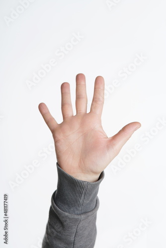 Hand - 5 Finger - Innenseite