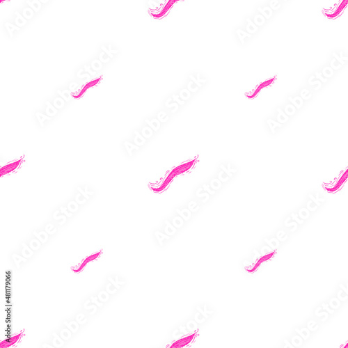 Confetti seamless pattern. Background of celebrated birthday.