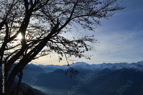 Crepuscolo Montagna photo