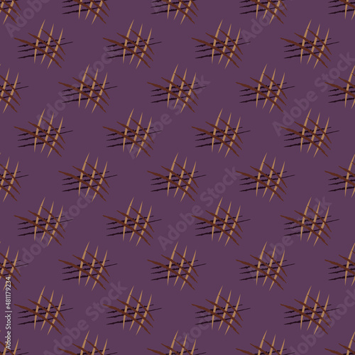 Scratches seamless pattern. Grunge texture. Horror design.